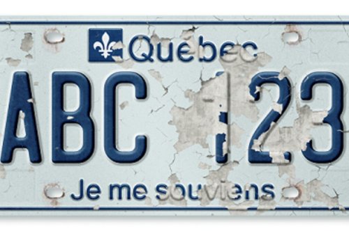 Comment remplacer une plaque d’auto ou de VR en ligne à la SAAQ?